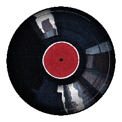Vinyl Record Sticker
